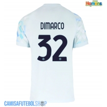 Camisa de time de futebol Inter Milan Federico Dimarco #32 Replicas 2º Equipamento 2025-26 Manga Curta